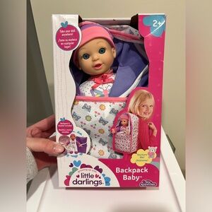 Little Darlings Backpack Baby